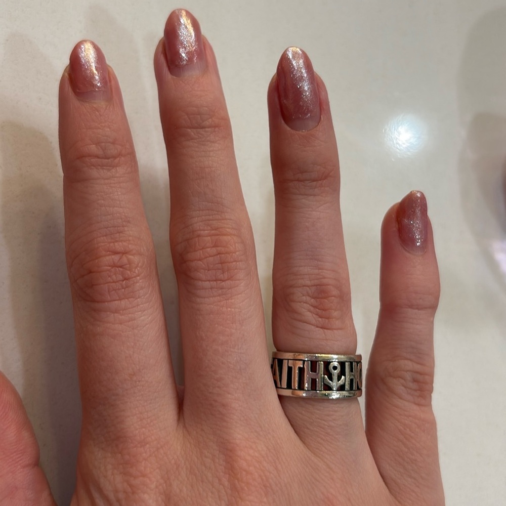 JAMES AVERY Faith Hope Love Ring